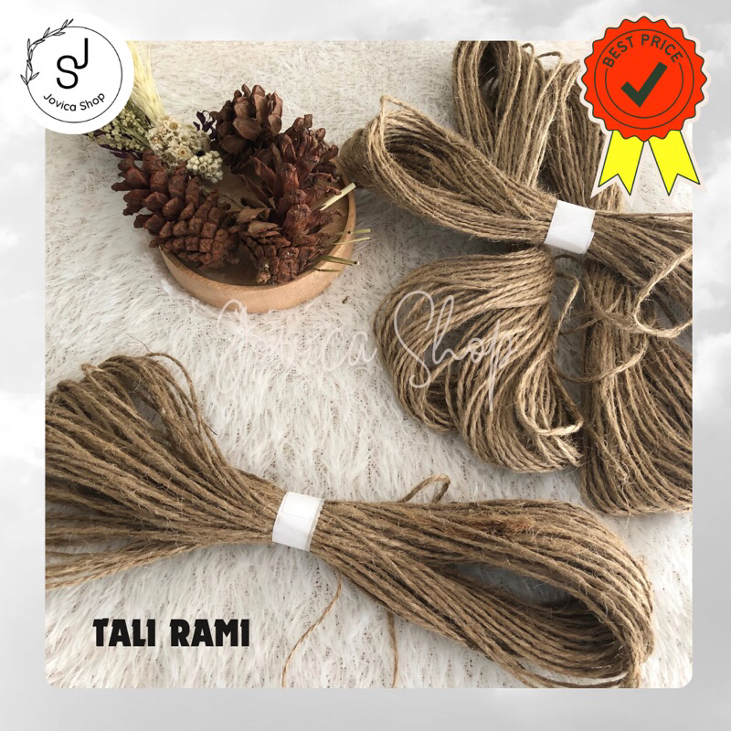 

TALI RAMI TEBAL 2 PLY (1 IKAT 25 M)