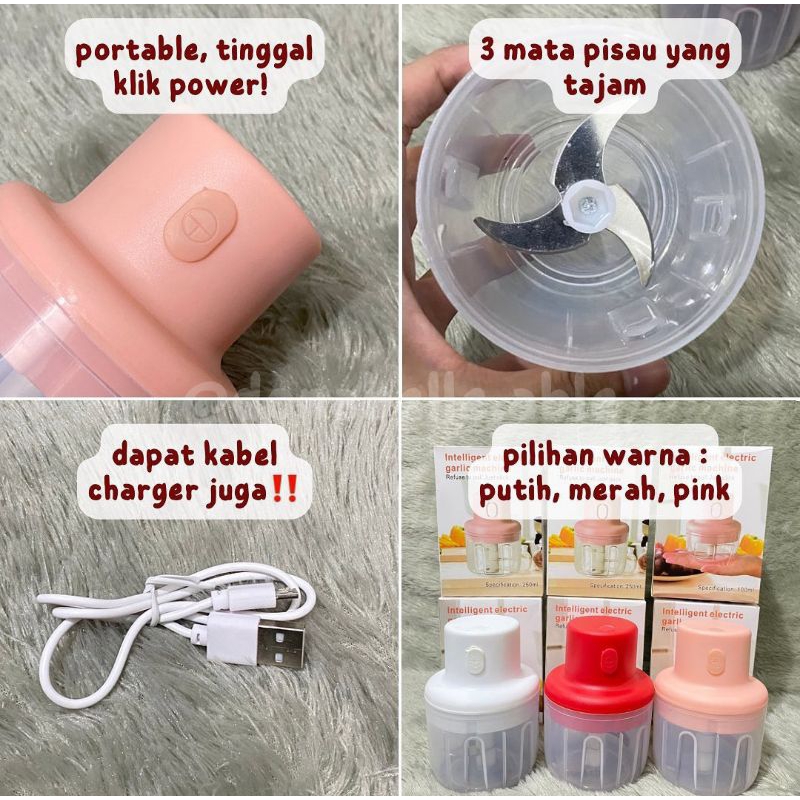 Blender Mini Kapsule / Blender Portable / Blender Mini Cas / Mesin