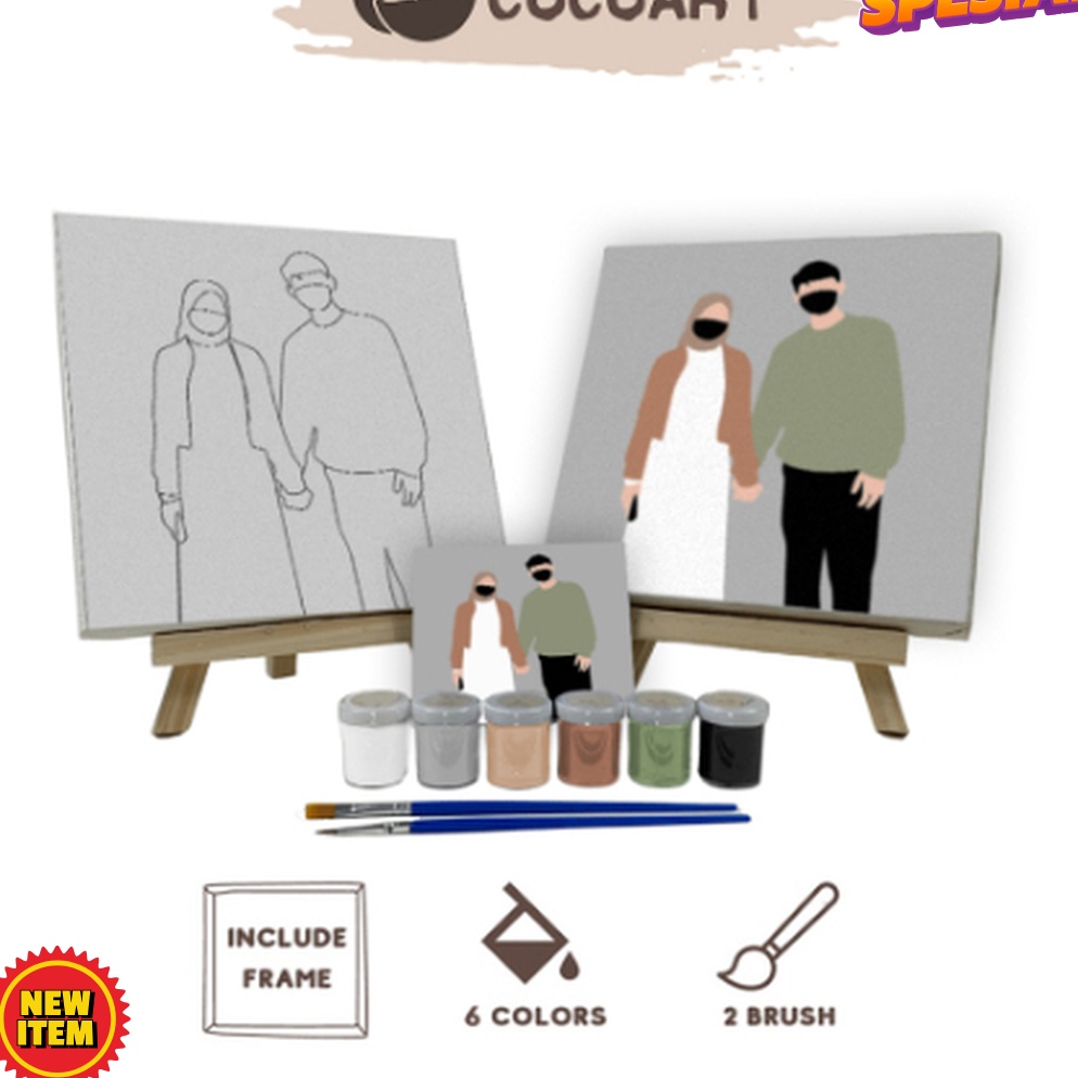 

BUNDLE SPESIAL PAINT BY NUMBER 2x2 CM AESTHETIC LANDSCAPE CANVAS PAINTING KIT WITH FRAME SIAP LUKIS KANVAS LUKIS KARAKTER UNTUK ANAK Melukis Mewarnai Kanvas Nomor SHENAR LEMARIMAJUJAYA