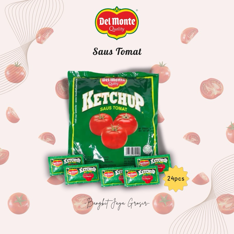 

Saus Tomat Delmonte isi 24 stick