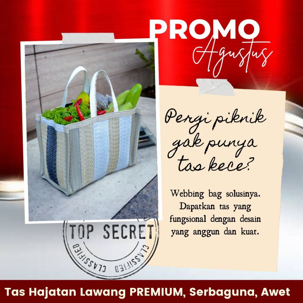 Lebih Awet/ Tas Sembako/ Tas Berkat Surabaya/ Tas Selamatan Surabaya/ Tas Hajatan Surabaya