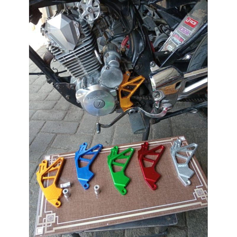 Tutup gir depan MP Tiger FULL CNC /Cover Gear depan Tiger /gir depan