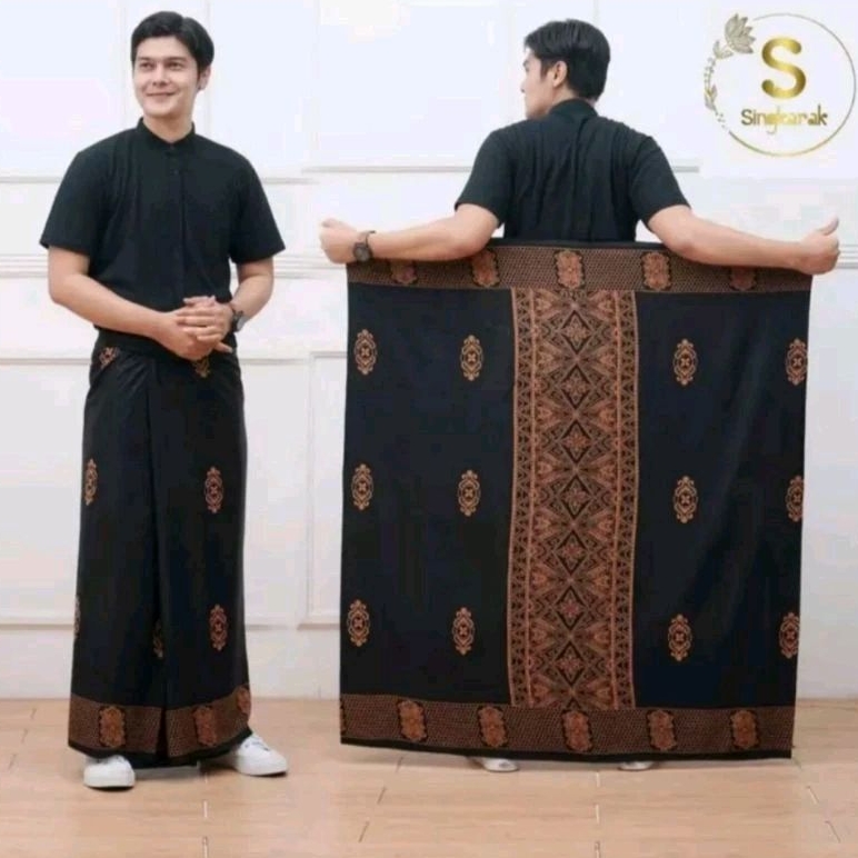 [free tasbih & Baju koko] SARUNG BATIK SARWON motif kekinian Sarung batik dewasa | Sarung Batik Mura