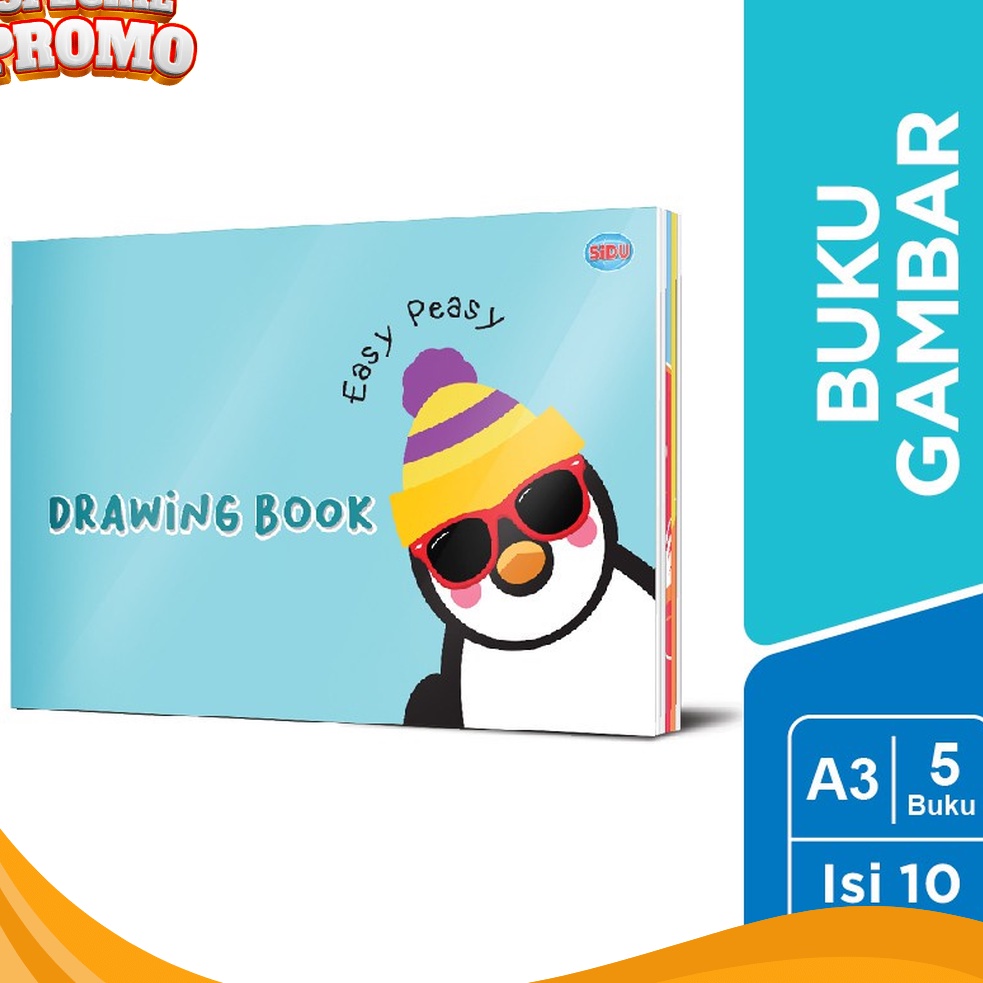 

GRATIS ONGKIR Sidu Buku Gambar Drawing Book A3 5 Buku