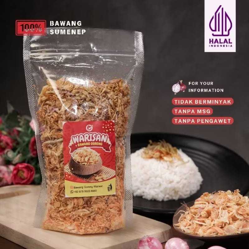 

Bawang Goreng Sumenep Original Wangi dan Gurih