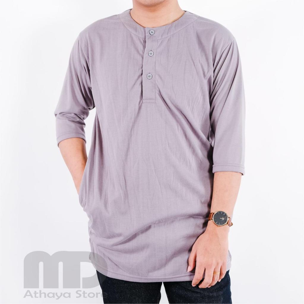 Kaos Koko Soft Purple| Kaos Koko Musli Modern| Baju Koko Jumbo