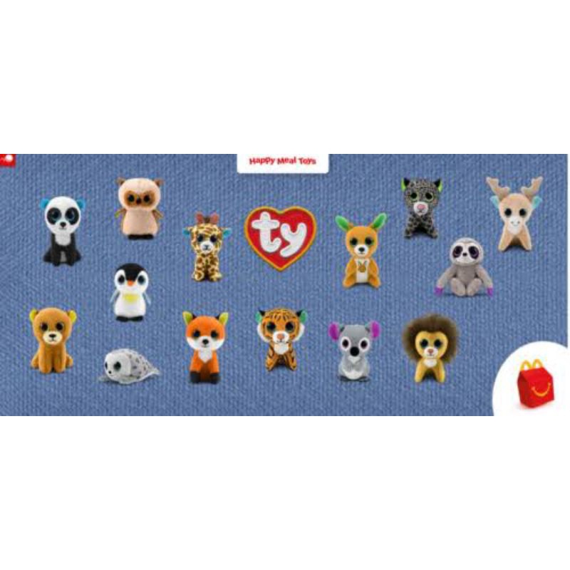 FIGUR MCD MCDONALD'S HAPPY MEAL TOYS - TEENIE TEENY TY