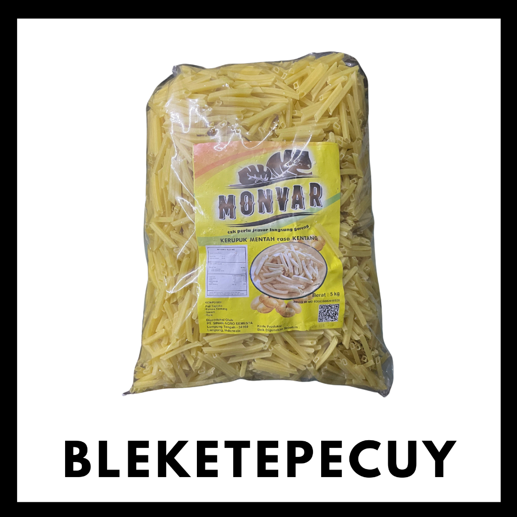 

Stick Kentang Mentah Potato Kotak 5 kg