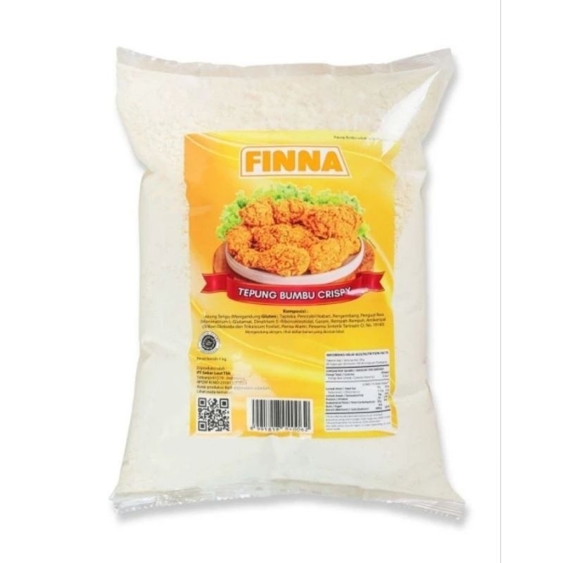 

Tepung Bumbu Crispy Finna 1kg