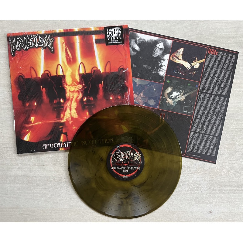 Vinyl Krisiun – Apocalyptic Revelation Piringan Hitam Warna