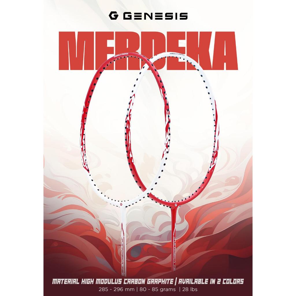 Raket Badminton Hq Hiqua Hi-Qua Genesis Merdeka 5U Full Carbon / Raket Hiqua Genesis Edisi Hut
