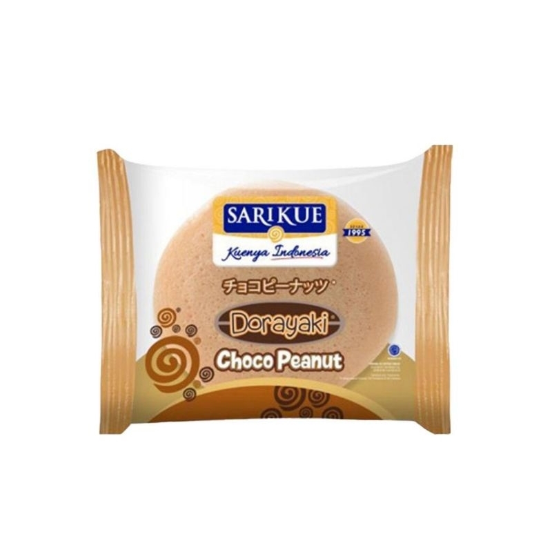 

SARI KUE by SARI ROTI Dorayaki Choco Peanut 54 g