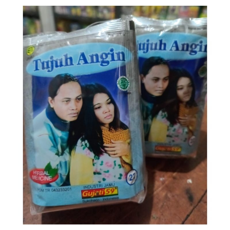 

Jamu Tujuh Angin Gujati59 isi 10 sachet