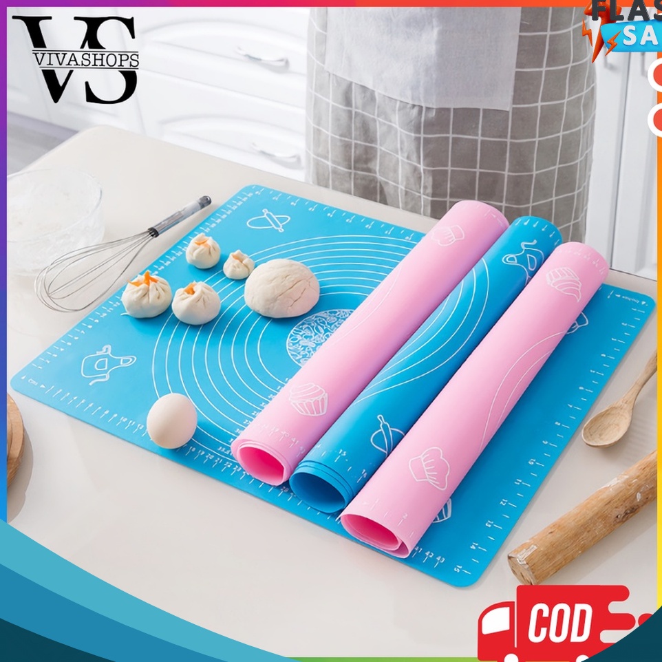 PENGIRIMAN CEPAT Alas Adonan Kue Silikon  Alas Bahan Adonan Kue  Alas Baking Pastry Adonan Kue Bahan
