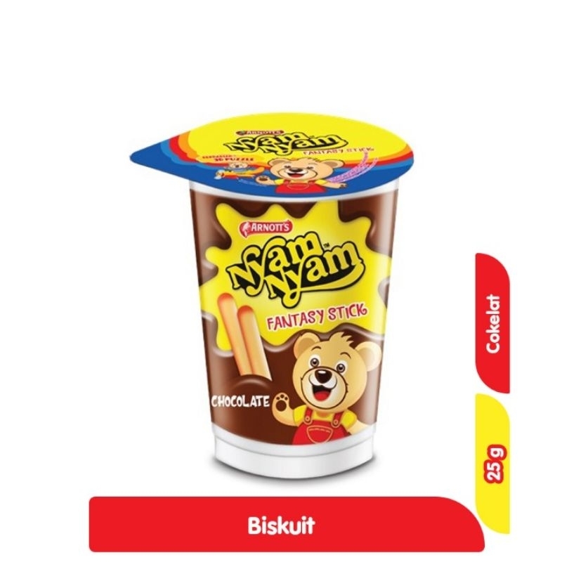 

NyamNyam Fantasy stik Cokelat 25 g