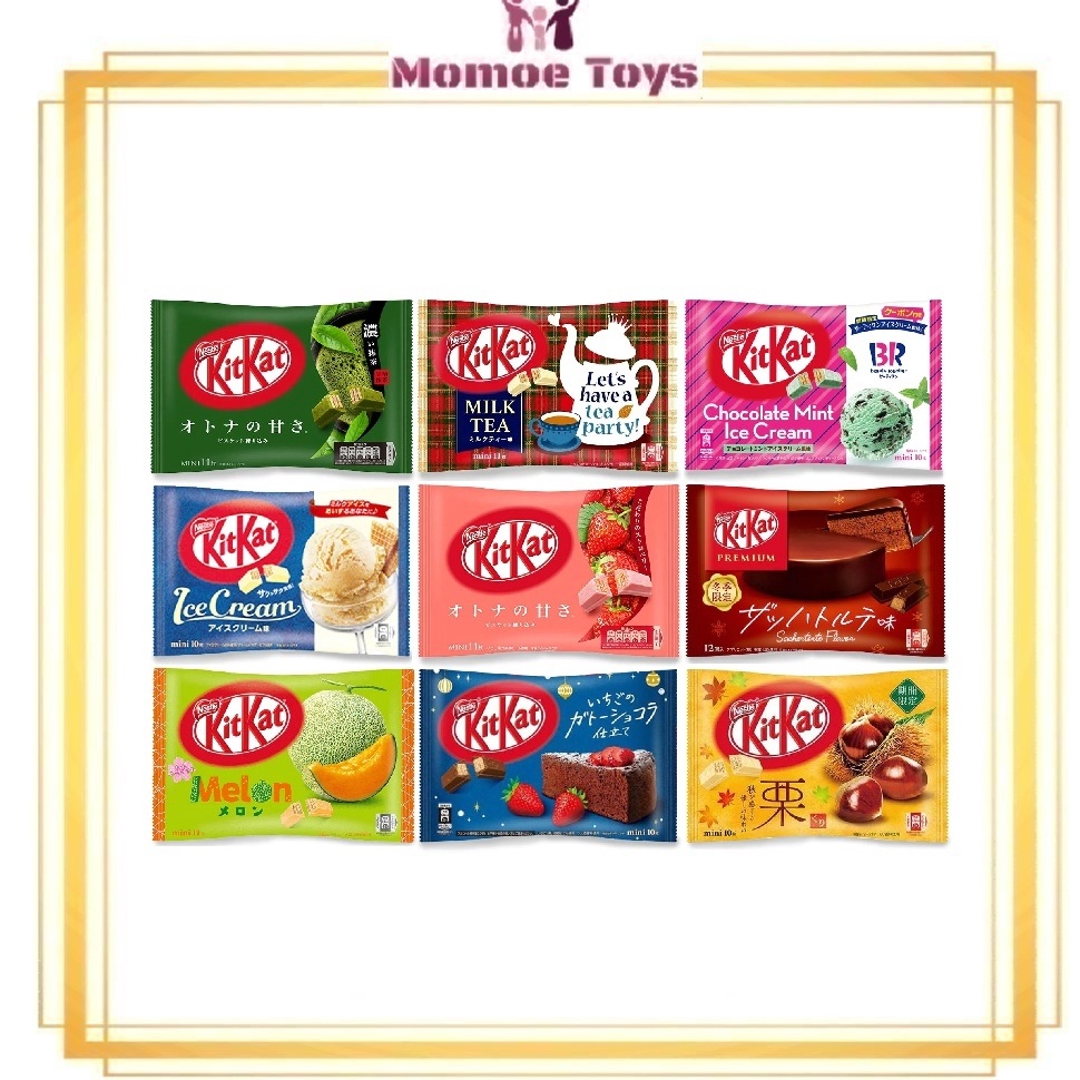 

NEWV Nestle Kitkat Mini Bar Camilan Cokelat Original Japan Murah