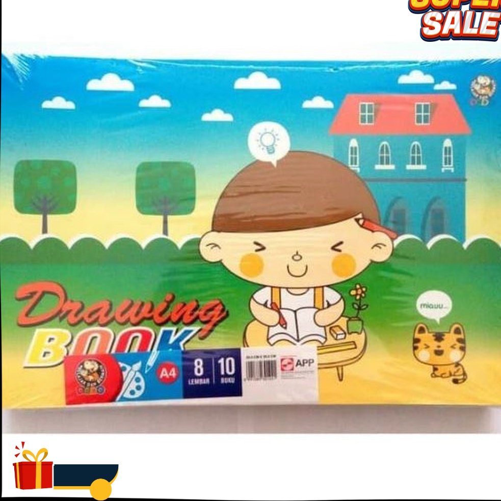 

HANYA UNTUK HARI INI READY Aimilo Buku Gambar A4 Sketchbook Buku Sketsa lTebal Vertikal Jilid Spiral 45 Lembar9 Halaman