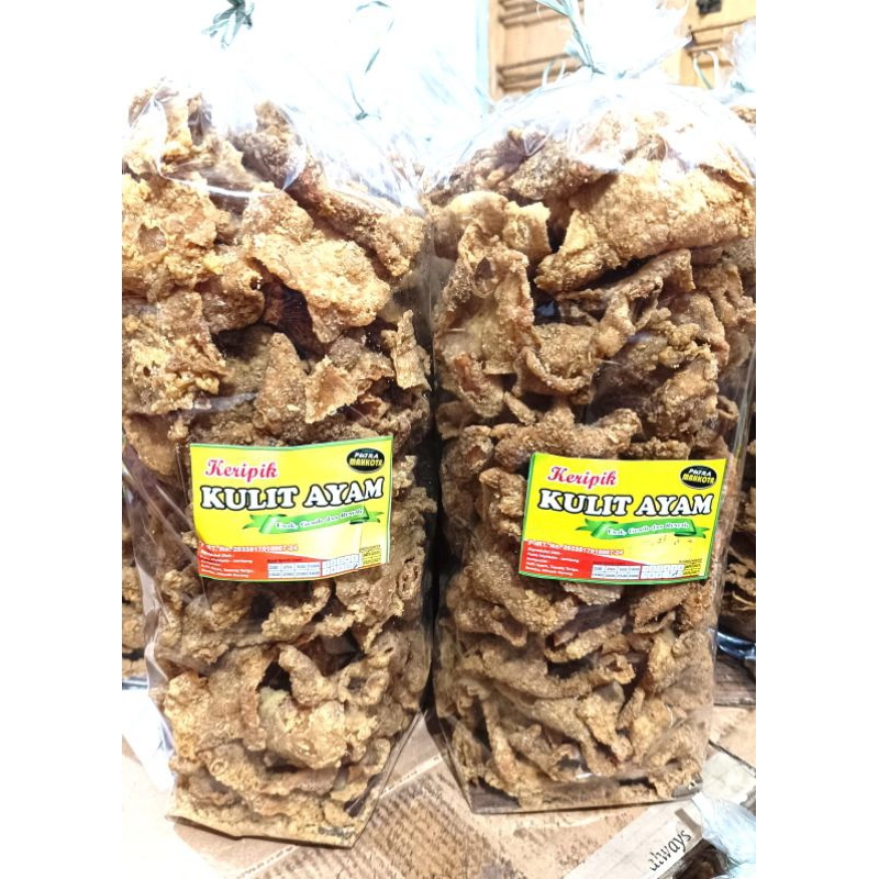 

KRIPIK KULIT AYAM CRISPY GURIH 250 g