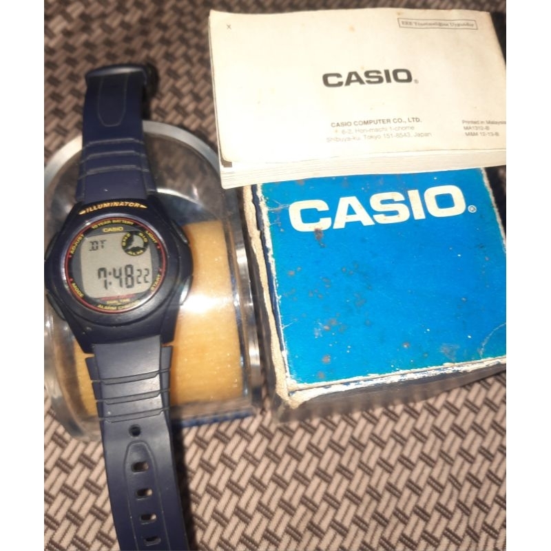 preloved jam casio anak laki original