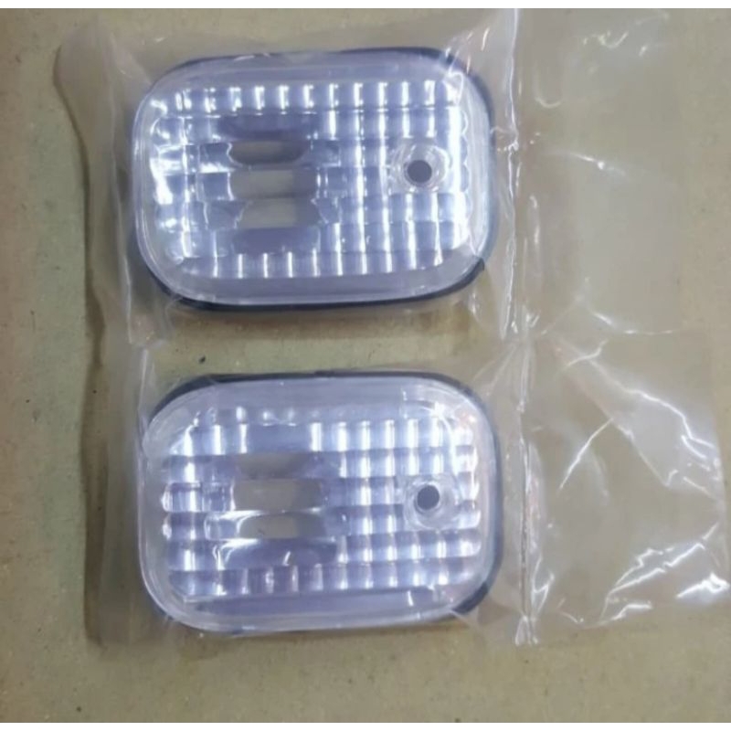 HM - Lampu sen fender putih kristal Nissan terrano