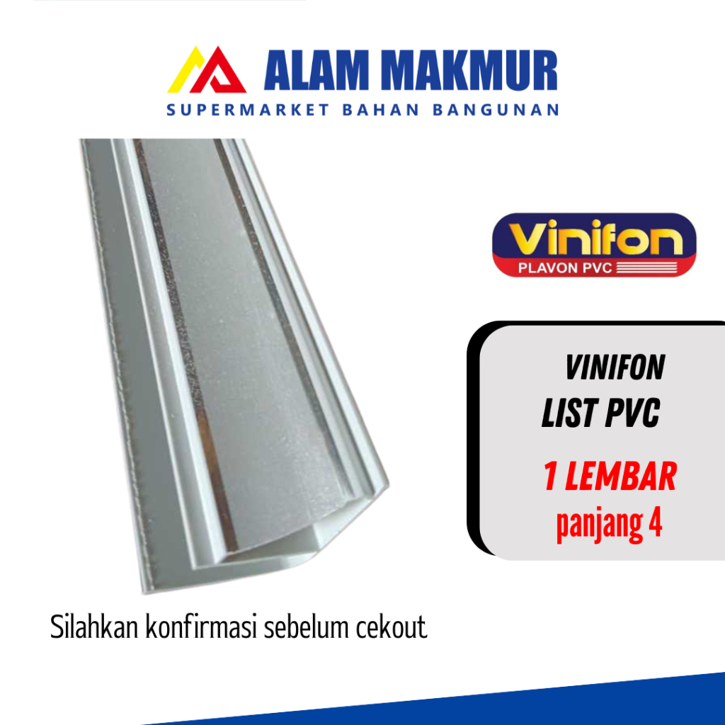 List plafon pvc 4 m silver