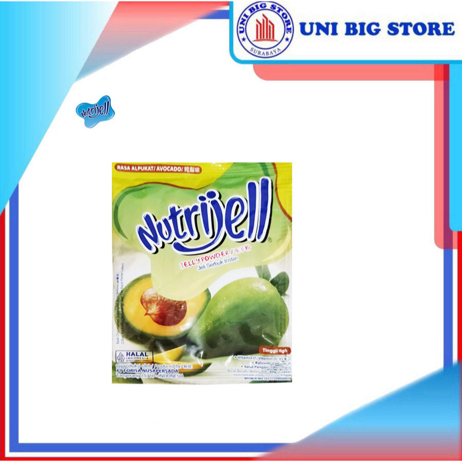 

Nutrijell Jelly Avocado 30 gr Jelli Alpukat Jeli