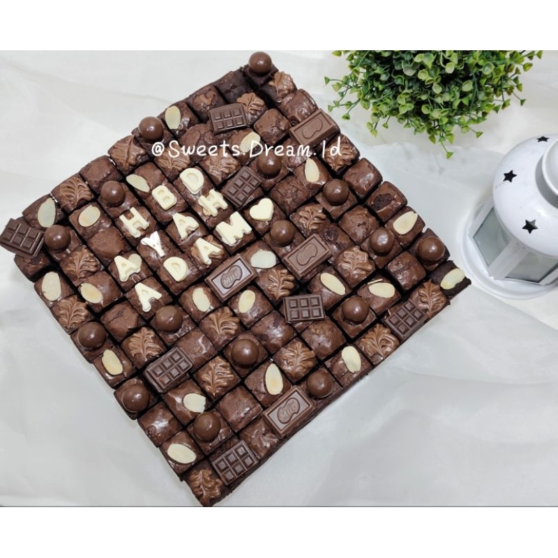 

Fudgy Brownies Sekat bite