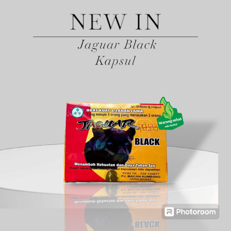 Jaguar Black kapsul (ORIGINAL)