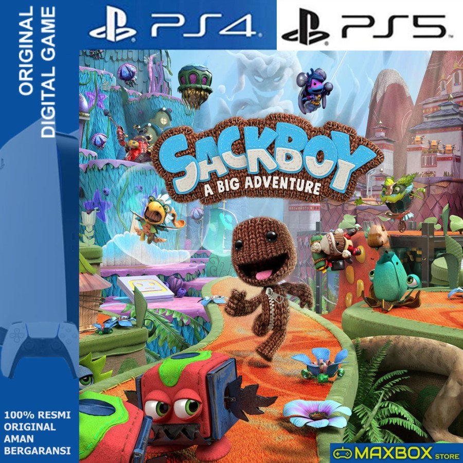 Sackboy: A Big Adventure PS4 PS5 Original Game