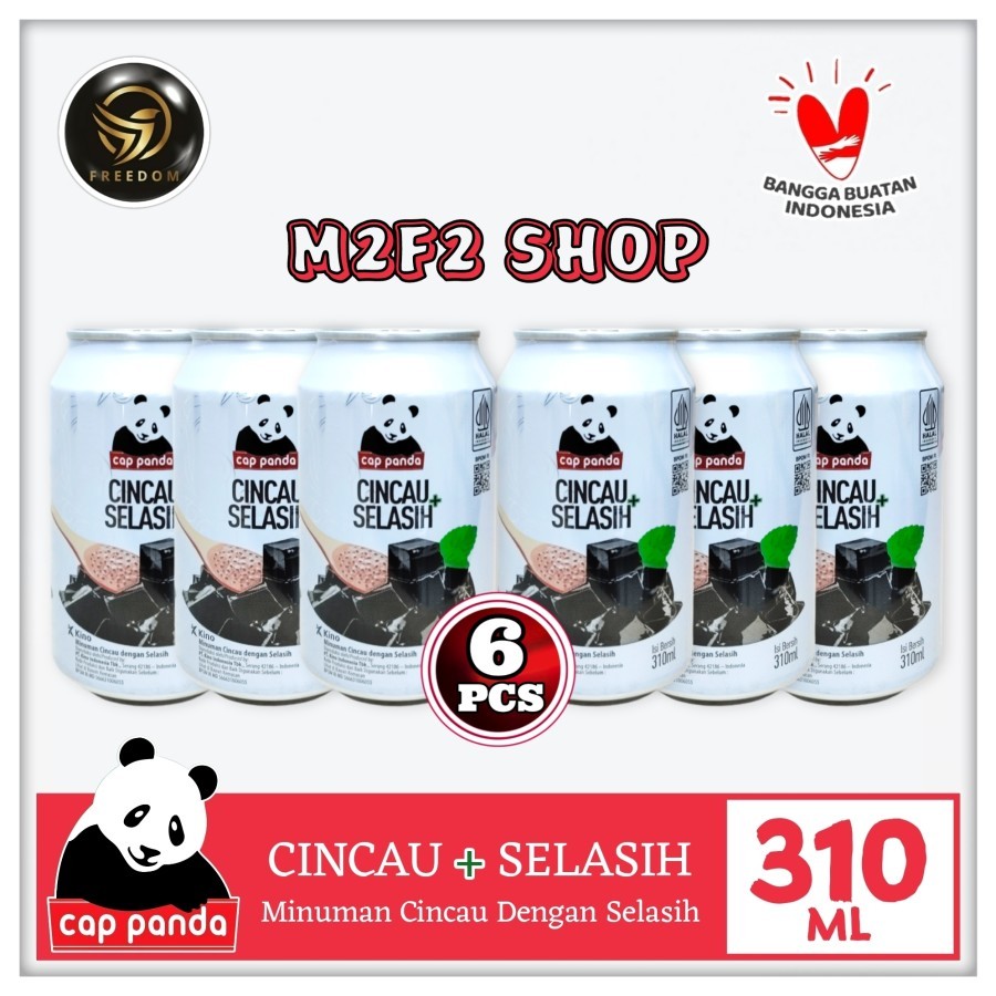 

Cap Panda Minuman Cincau Selasih Kaleng - 310 ml (Kemasan 6 Pcs)