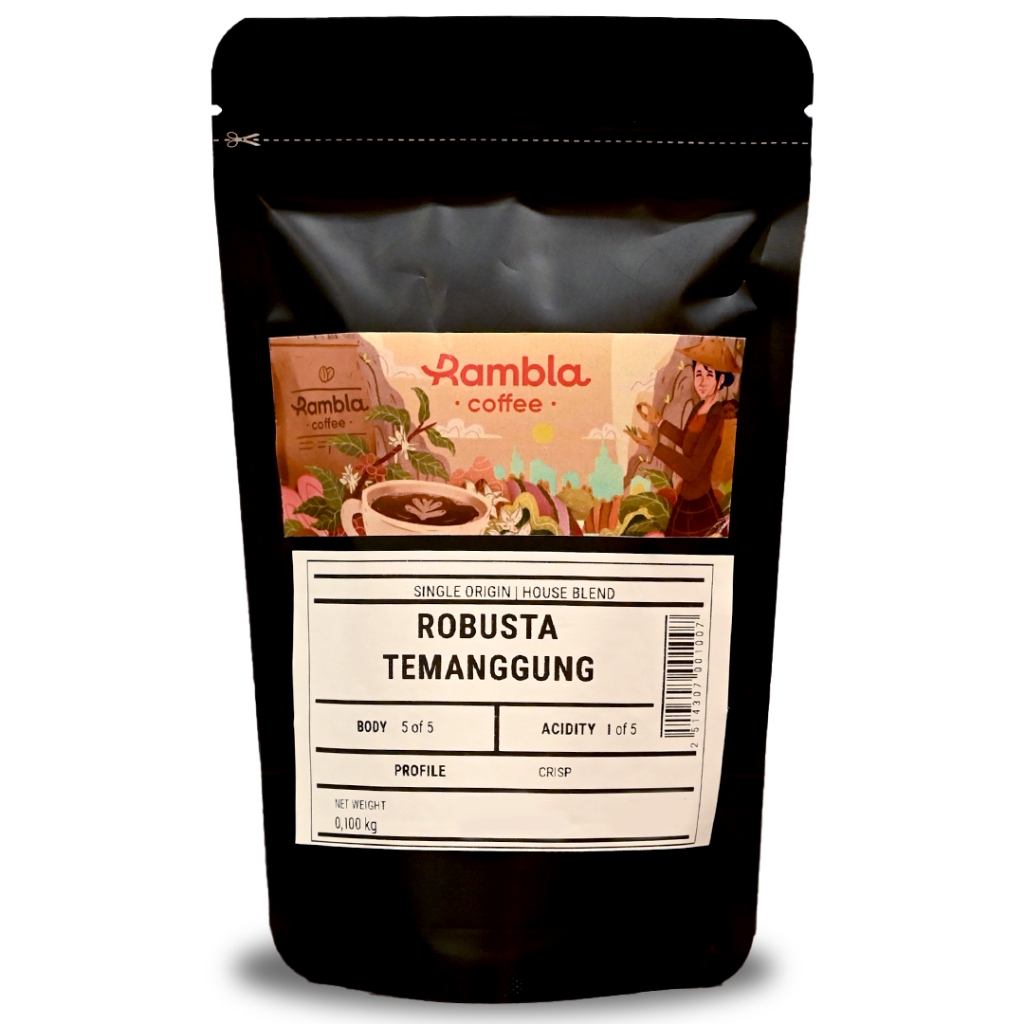 

Rambla Coffee - Kopi Robusta Temanggung Single Origin 100 Gr