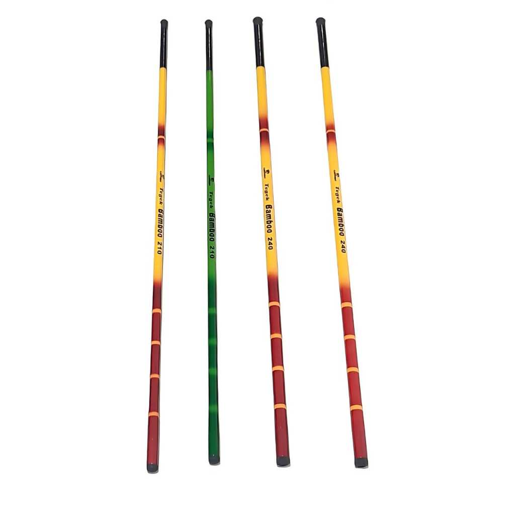 Tegek Pancing  Ruas Panjang Catfish Bamboo Ukuran 180 - 450 CM