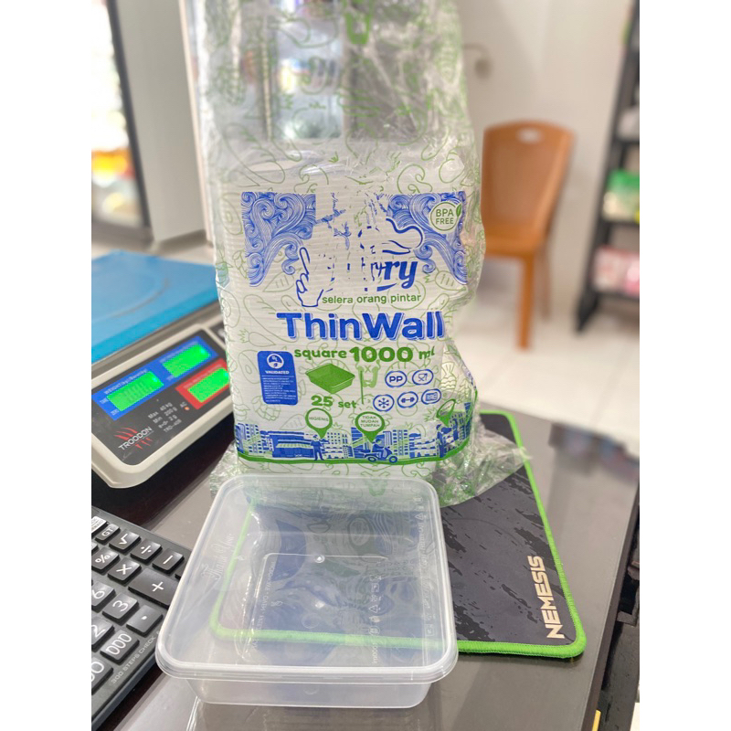 thinwall 1000ml square