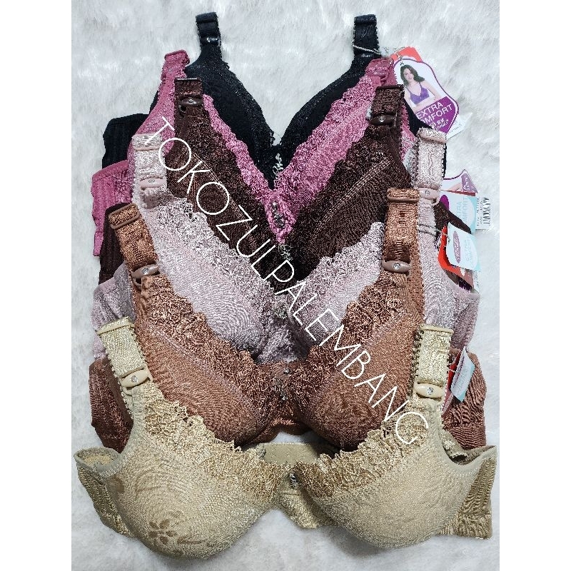 Bra BH PIAOLI Import PL 88888 | BH Mewah Sexy Renda Busa Tanpa Kawat size 36-42