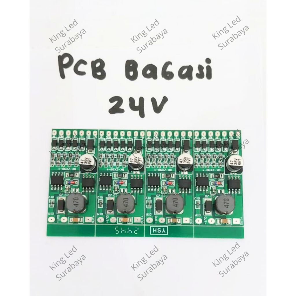 ECER PCB Controller Lampu Bagasi RGB 24V Tail LED Modul 24 Volt