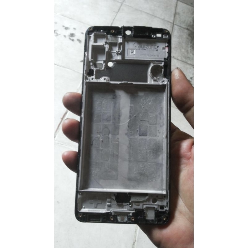 Frame Lcd Tulang Samsung A22 4G Original Copotan