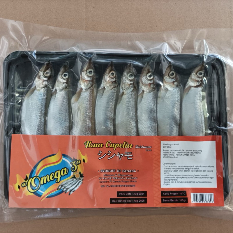 

Ikan Capelin (Shishamo) Female / Female Capelin Fish