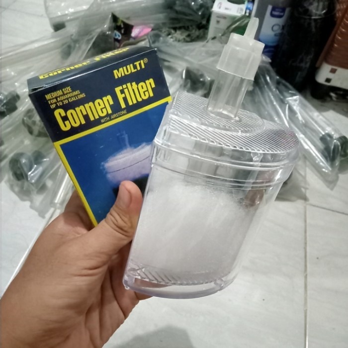MULTI CORNER FILTER SUDUT MEDIUM AQUARIUM AQUASCAPE