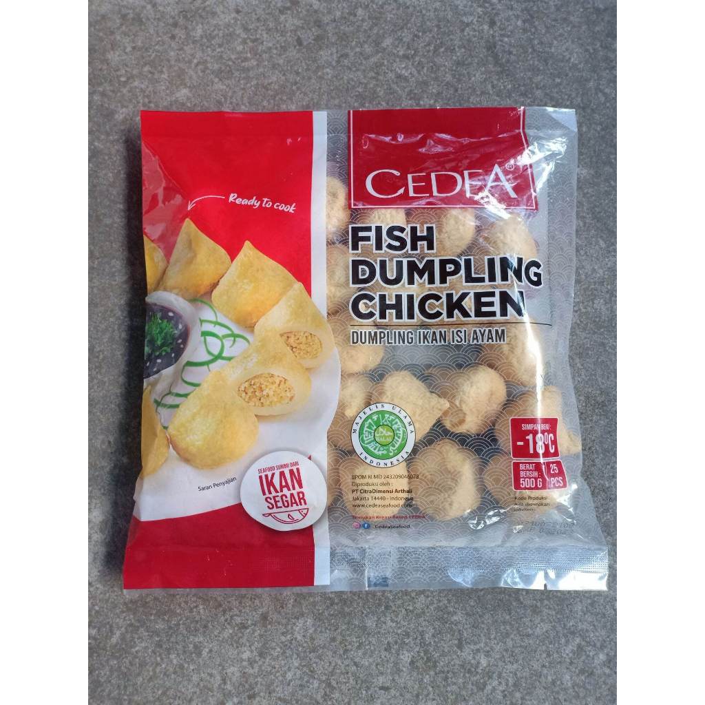 

CEDEA FISH DUMPLING CHICKEN 500 GR