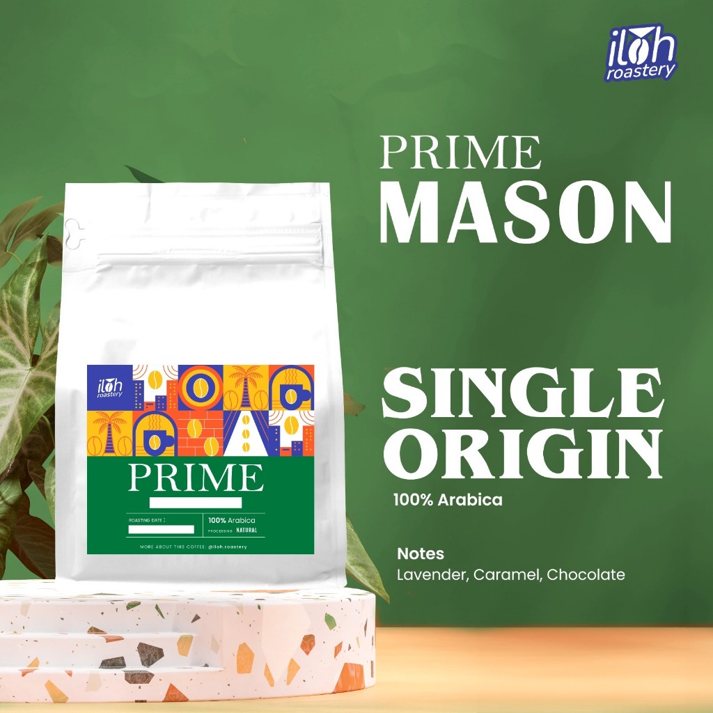 

Prime Mason, Ethiopia Yirgacheffe 150Gr