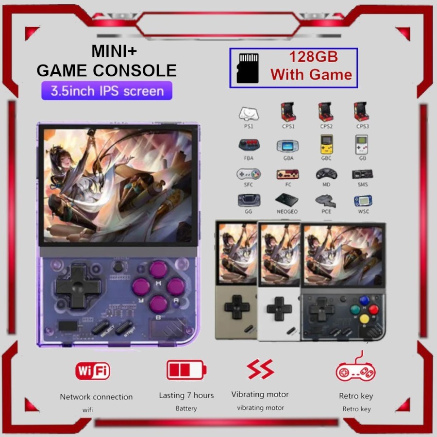 Handheld MINI+ Plus Retro Video Game Console Classic PS1 Portable Mini