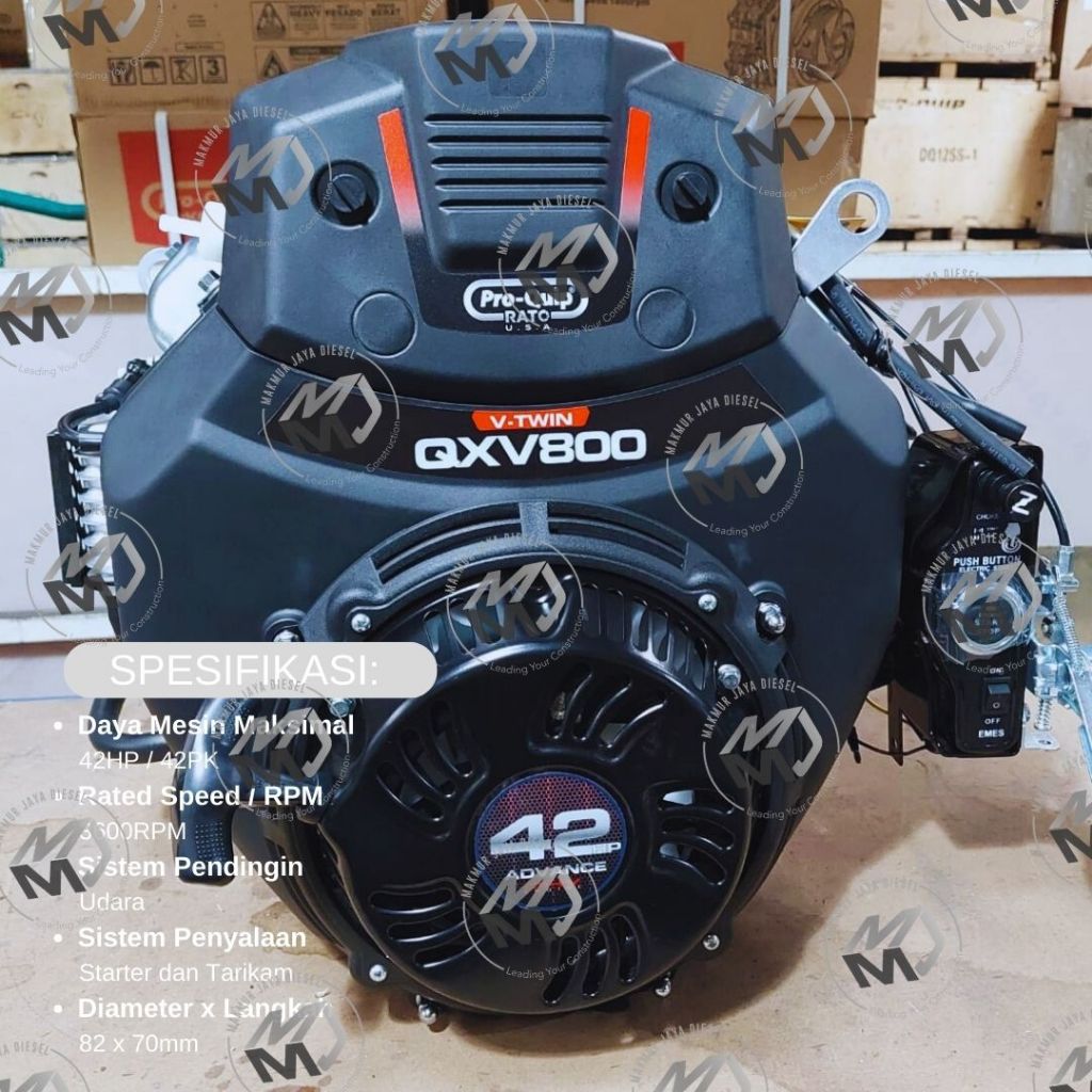 Engine TwinTurbo Pro-Quip QXV800 - 42HP