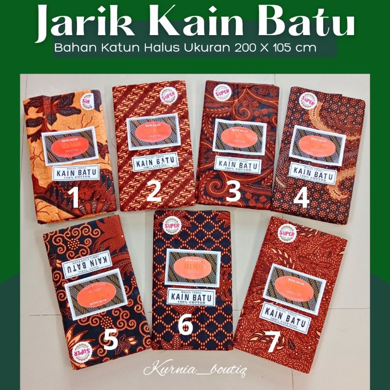 Jarik Bimo Kain Batu Halus Tebal