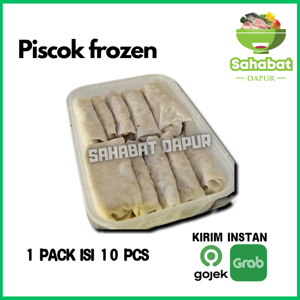 

PISCOK Enak / Pisang coklat frozen free box isi 10pcs - SAHABATdapur