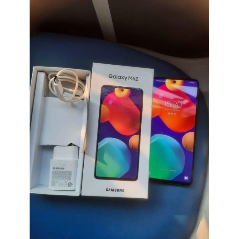 SAMSUNG M62 second ram 8/128 resmi SEIN