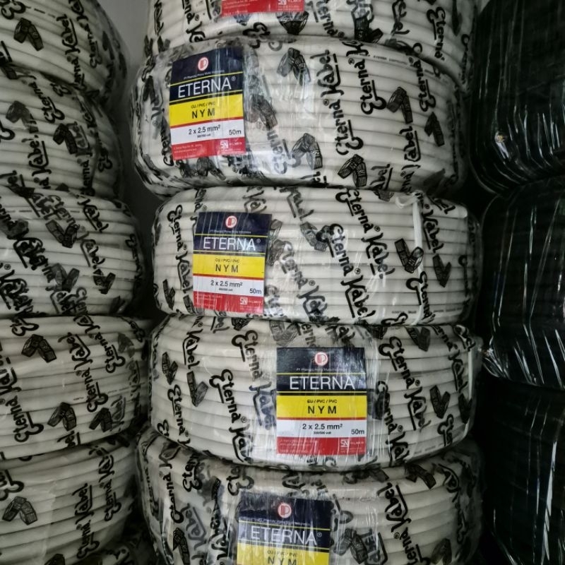 Kabel NYM 2x2,5x50 Meter Eterna