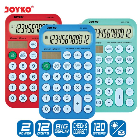 

JOYKO - Kalkulator CC-47CO / Calculator 12 Digits Check Correct