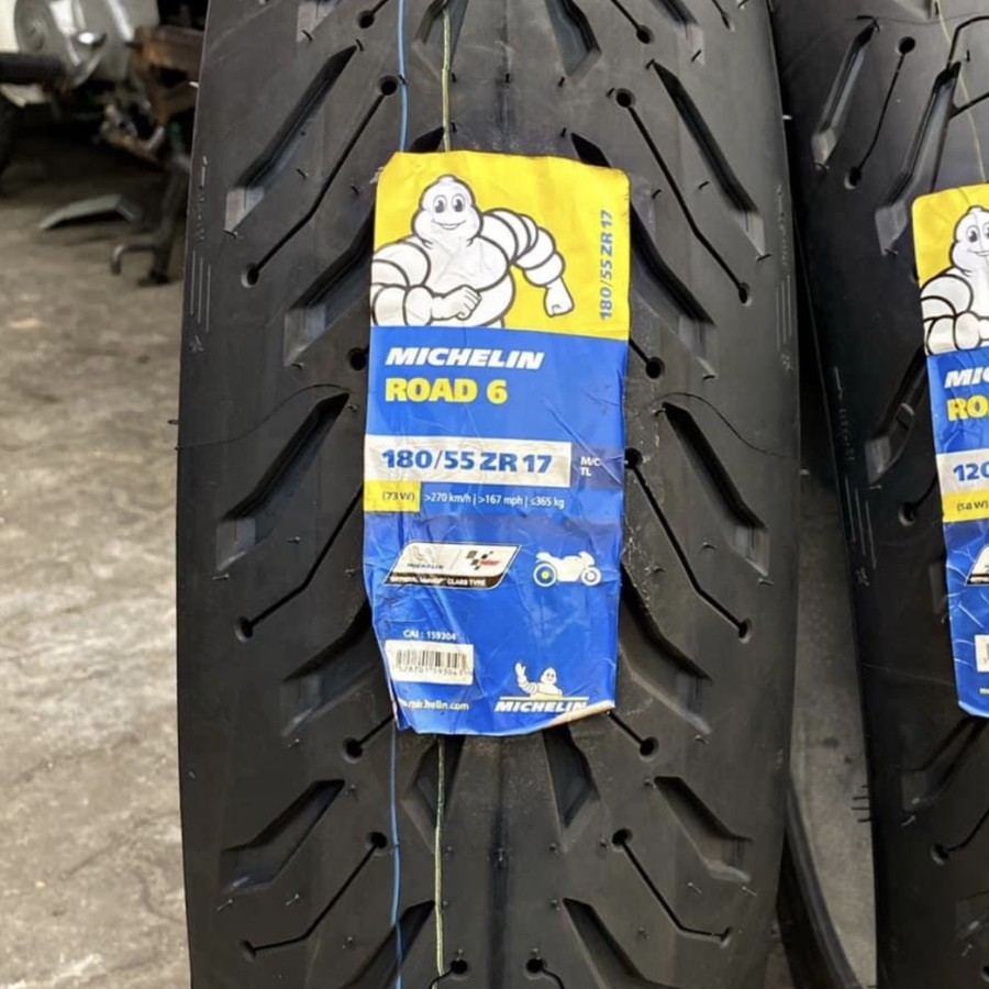 Ban michelin pilot road 6 180/55-17 Original ZX25 Ninja250 CBR250 R25