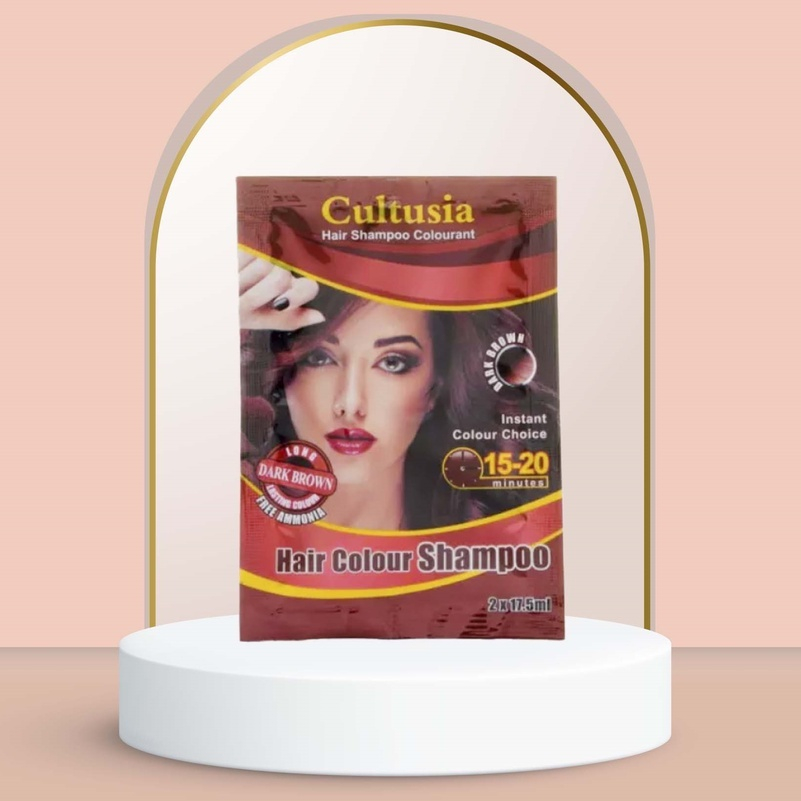CULTUSIA SHAMPOO DARK BROWN