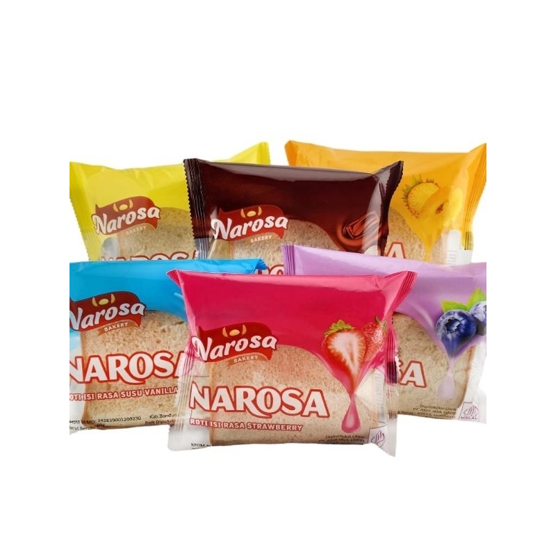 [PGO] Narosa Bakery Narosa Roti Isi dengan Aneka Rasa 60gr